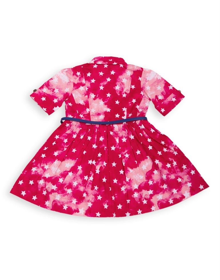 U.S. Polo Assn. Casual Printed Girls Dress